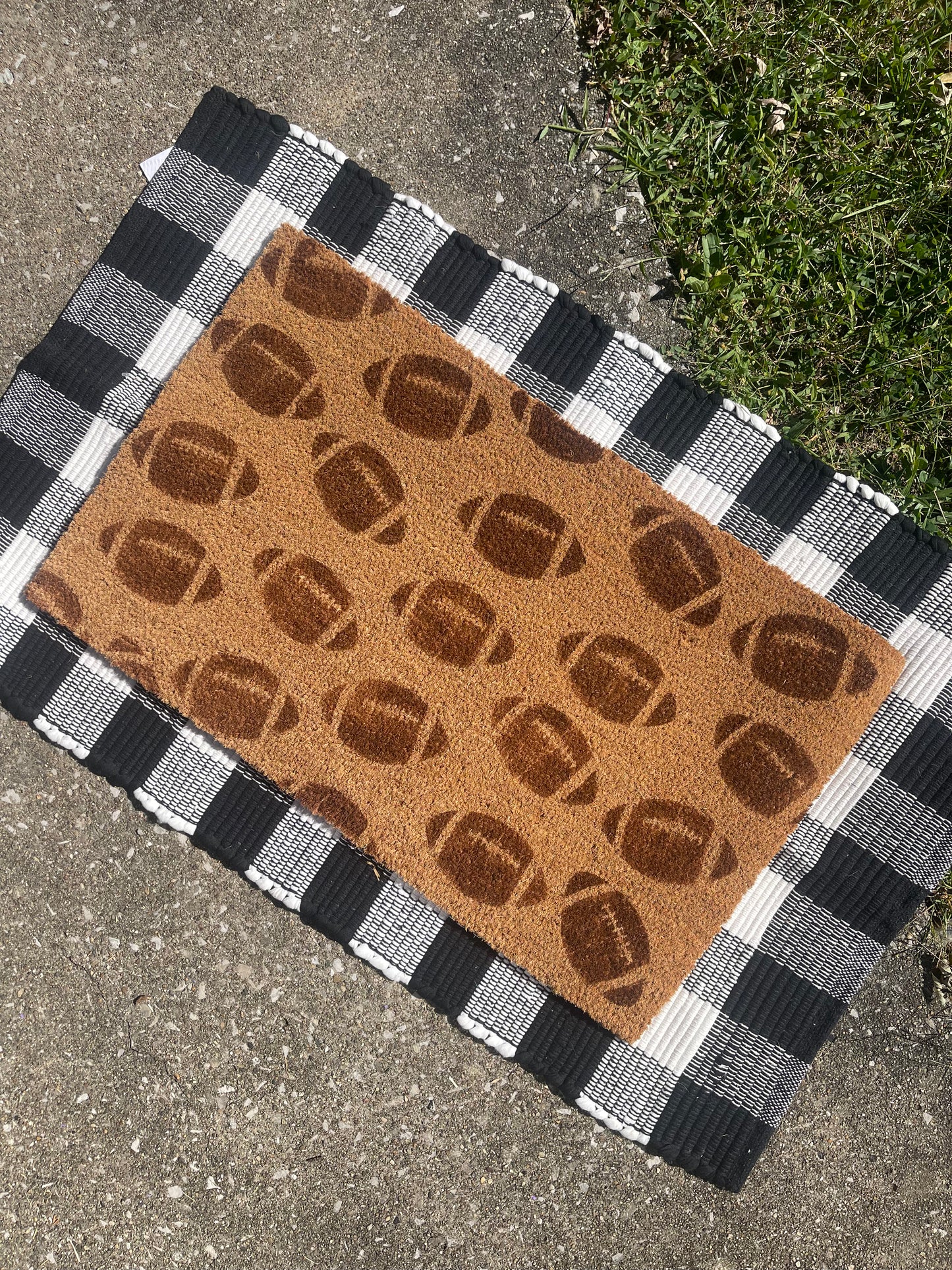 Football doormat