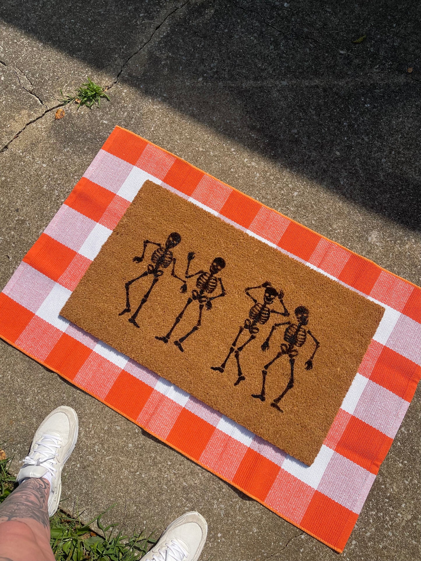 Skeleton Doormat